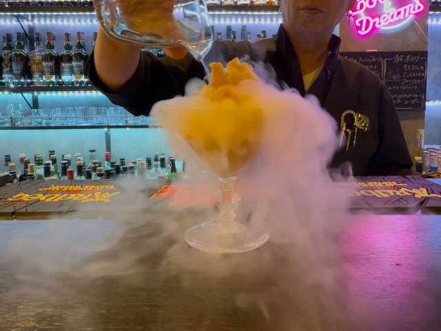 液体窒素カクテル