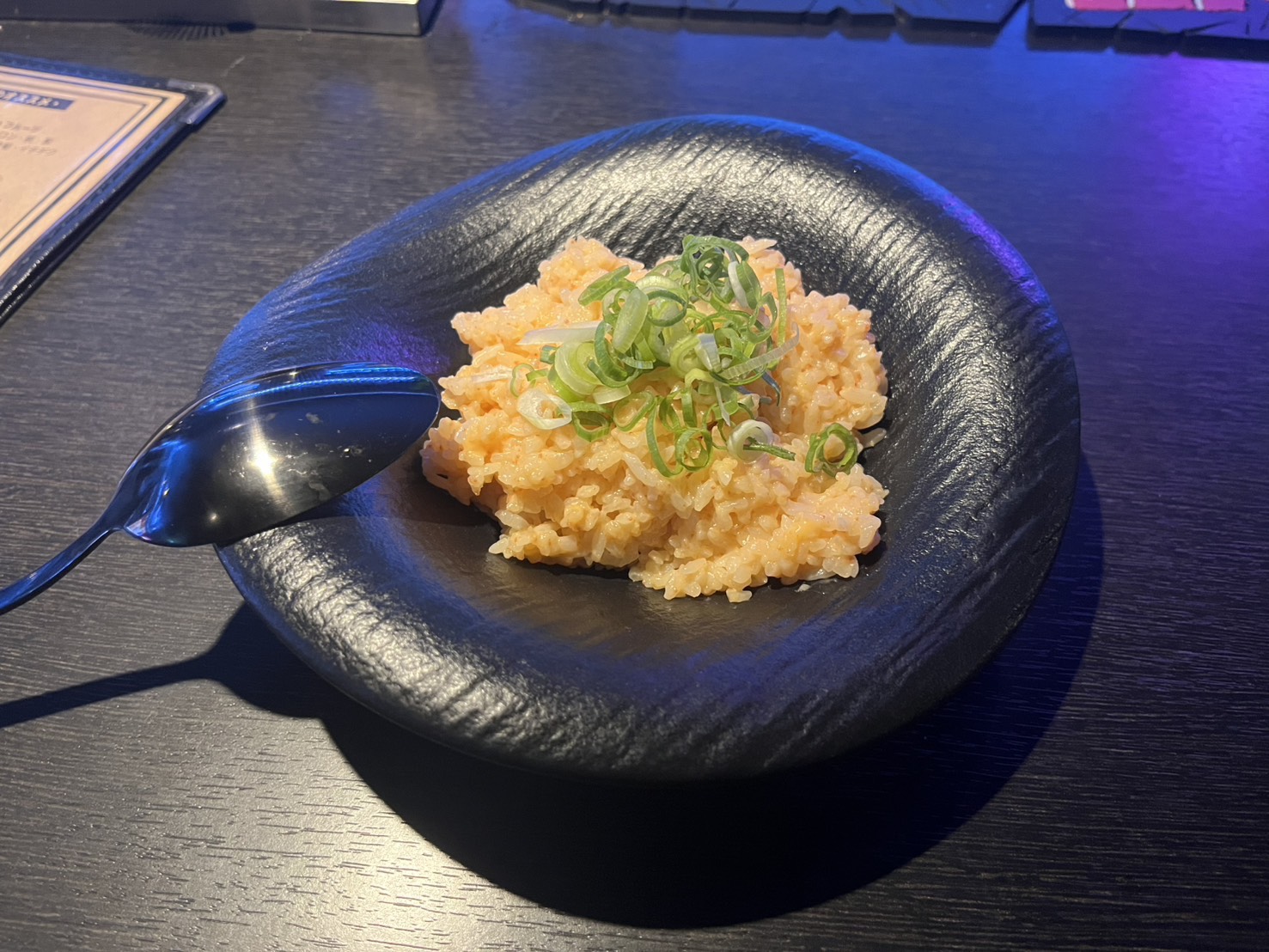 明太クリームチーズご飯